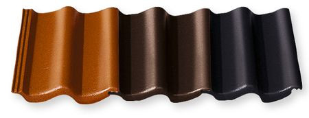 Bałtycka dostępna jest w trzech niezwykle trwałych kolorach: ceglanym, kasztanowym i grafitowym.