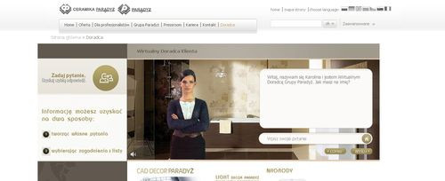 Wirtualny Doradca firmy Paradyż