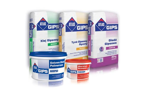Nowa linia produktów gipsowych ATLAS GIPS