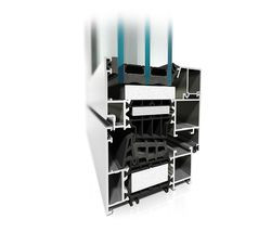 Aluminiowy system okienno-drzwiowy z zastosowaniem nanotechnologii aerożelu
