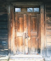 Stara, mazurska chałupa