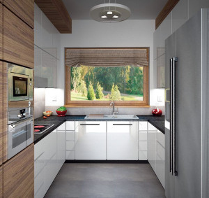 Wizualizacja do projektu koncepcyjnego kuchni