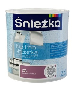 Farba Śnieżka Kuchnia-łazienka
