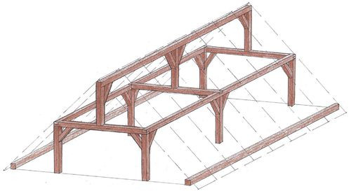 Słupy nośne to niezbędny element bardzo popularnej więźby płatwiowej. Ich ukrycie w ściankach działowych poddasza wymaga nietypowych rozwiązań