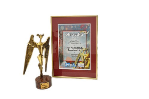 Grupa PSB otrzymała nagrodę gospodarczą &quot;Skrzydła 2012&quot;