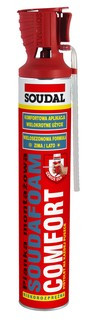 Soudafoam Comfort to nowa niskoprężna pianka montażowo-uszczelniająca.
