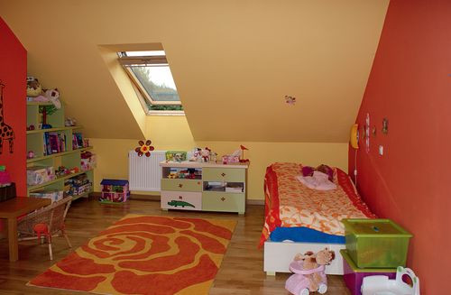 Jeden z pokoi dziecinnych