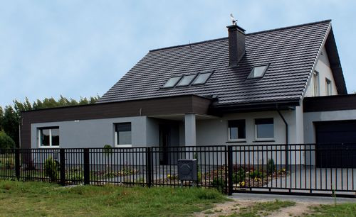 Widok domu od strony północnej