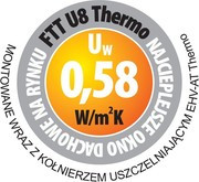 Okno dachowe FTT U8 Thermo - energooszczędność w pakiecie