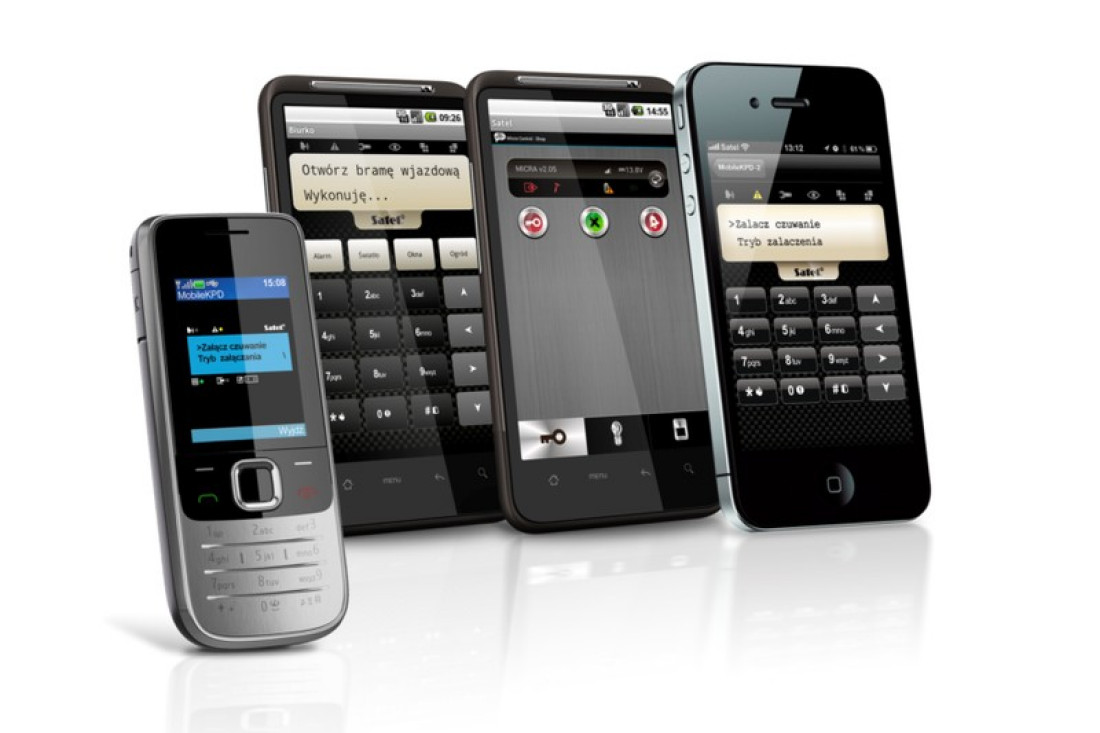 Aplikacje mobilne SATEL - pełna kontrola nad alarmem domowym