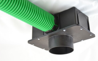 SPIDERvent - dwuśrednicowy system wentylacji stropowej