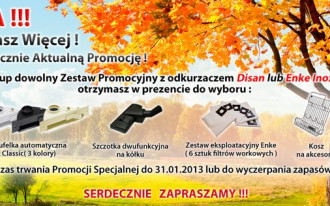 Odkurzacze Centralne - promocja firmy Comfort System