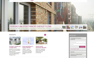 Nowa strona internetowa Rehau