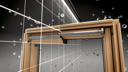 Po lewej obecnie sprzedawane okna, po prawej Nowa Generacja okien VELUX