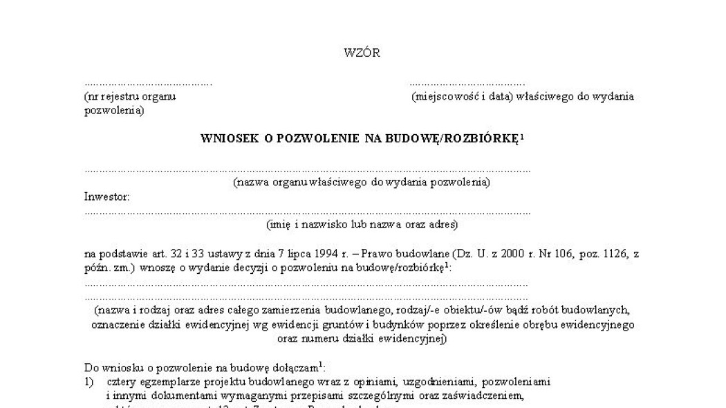 Ile zapłacę za uzyskanie pozwolenia na budowę?