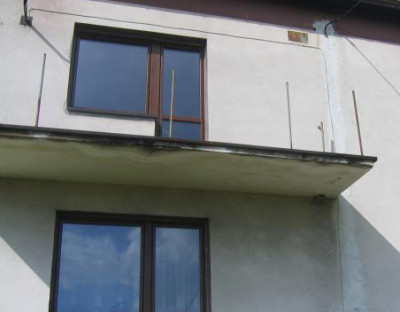 Balkon - budowa domu