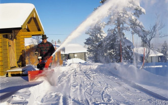 Odśnieżanie (prawie) bez wysiłku