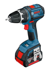 Czas pracy wiertarko-wkrętarką akumulatorową GSR 18 V-LI Professional przy zastosowaniu akumulatora 4,0 Ah wydłużył się o 65%