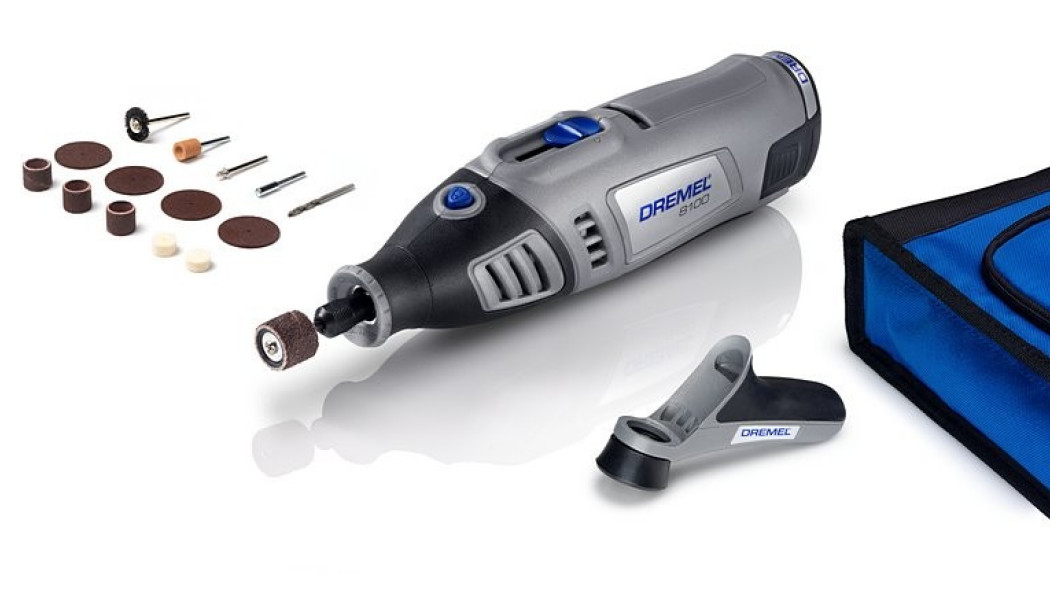 Akumulatorowy Dremel 8100 z szybką wymianą osprzętu