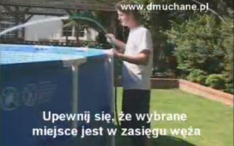 Instrukcja rozstawiania basenu ogrodowego
