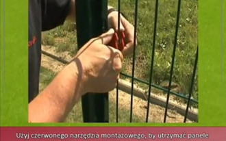 Instrukcja montażu paneli ogrodzeniowych na słupach