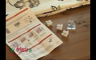 Montaż rolety rzymskiej