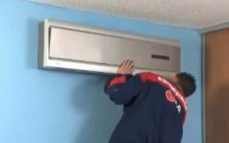 Montaż klimatyzatora typu split - część 1 