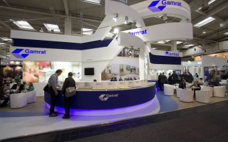 Gamrat na targach Domotex 2013