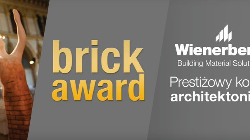 Polska edycja konkursu dla architektów Brick Award