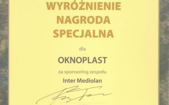 OKNOPLAST laureatem The Champ Awards