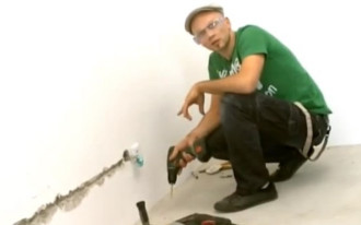 Układanie podtynkowej instalacji elektrycznej