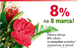8% na 8 marca w Dekoria.pl