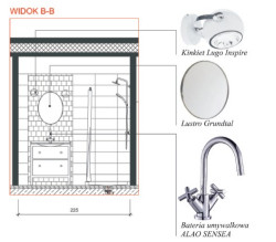 Kosztorys łazienki przy sypialni za 5 tys. zł