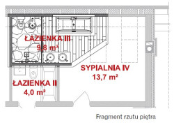 Kosztorys łazienki przy sypialni za 43 tys. zł