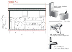 Kosztorys łazienki przy sypialni za 43 tys. zł