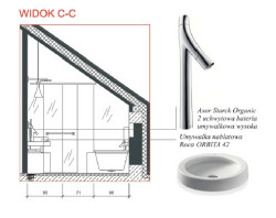 Kosztorys łazienki przy sypialni za 43 tys. zł