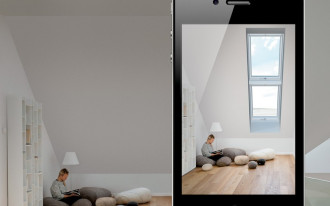 Aplikacja VELUX Experience na smartfona