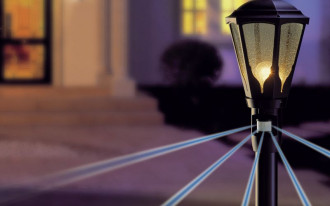 Projekt i oświetlenie ogrodu