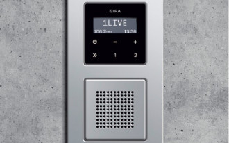 Podtynkowe radio z RDS Gira E22