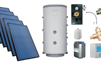 Zestaw solarny HEVELIUS COMBI ALS 500/5 firmy NIBE BIAWAR