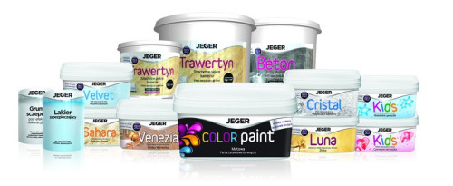 JEGER- farby i efekty dekoracyjne do ścian