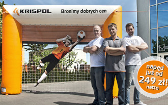 Promocja bram garażowych Krispol