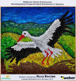 Zwycięska praca uczniów z PSP SPSK w Tymawie