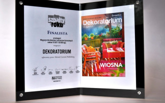 Magazyn "Dekoratorium" wyróżniony!