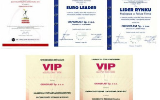 OKNOPLAST zdobywa nagrody