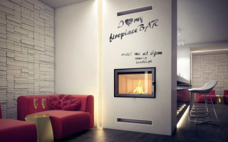 Stalowy wkład kominkowy Zibi