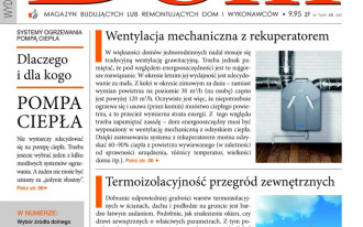 Jak zbudować energooszczędny dom z pompą ciepła - Wydanie specjalne