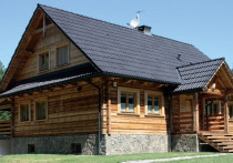 284 m2 w góralskim stylu