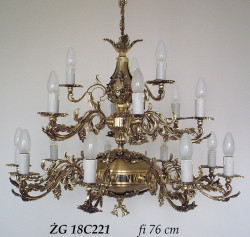 Stylowe żyrandole firmy HE-MI