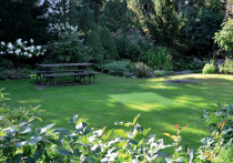 Ogród na obrzeżach stolicy